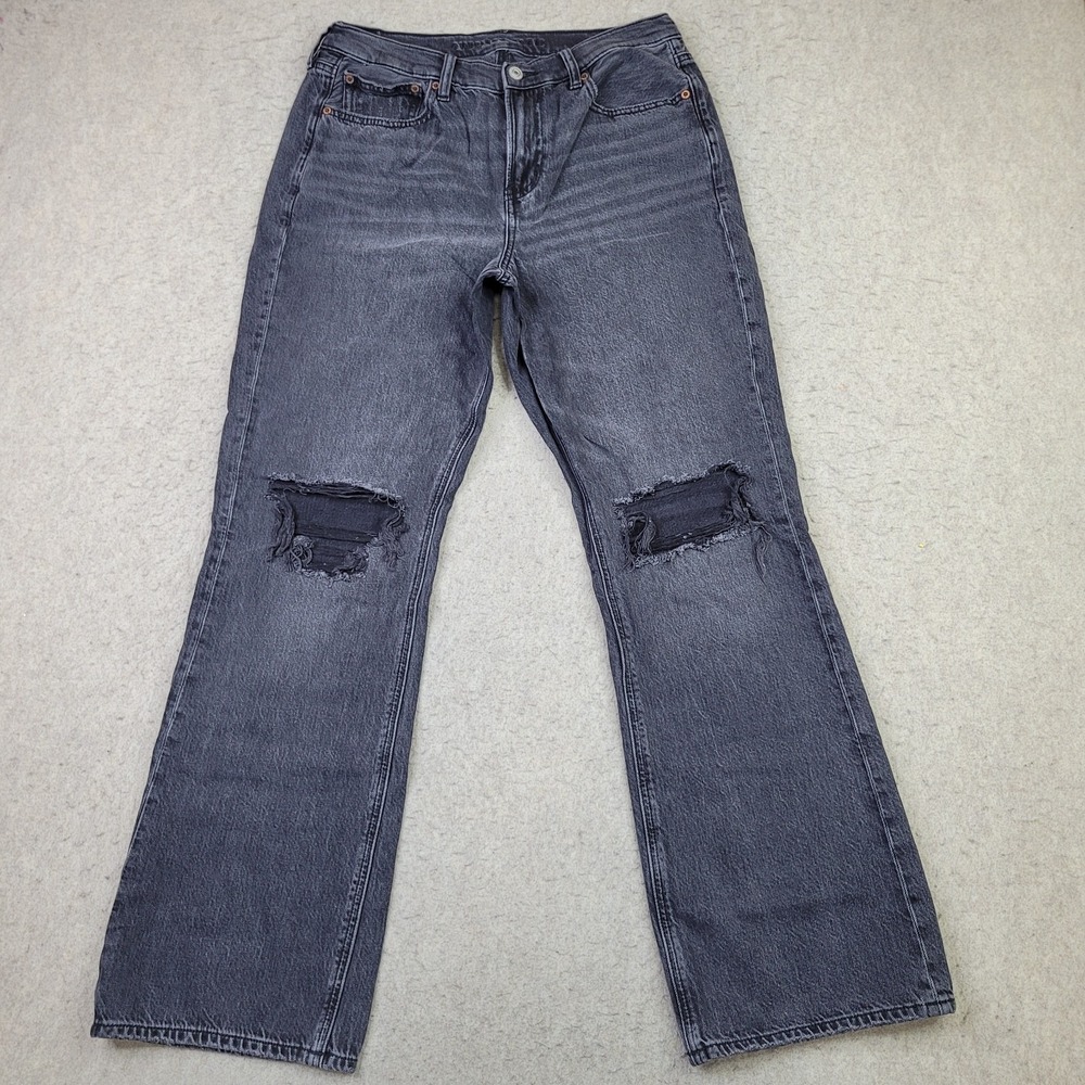 American Eagle Outfitters Charcoal Boot Cut Jeans